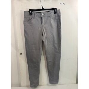 Democracy Skinny Pants 10 Grey Ab Solution Stretch Womens